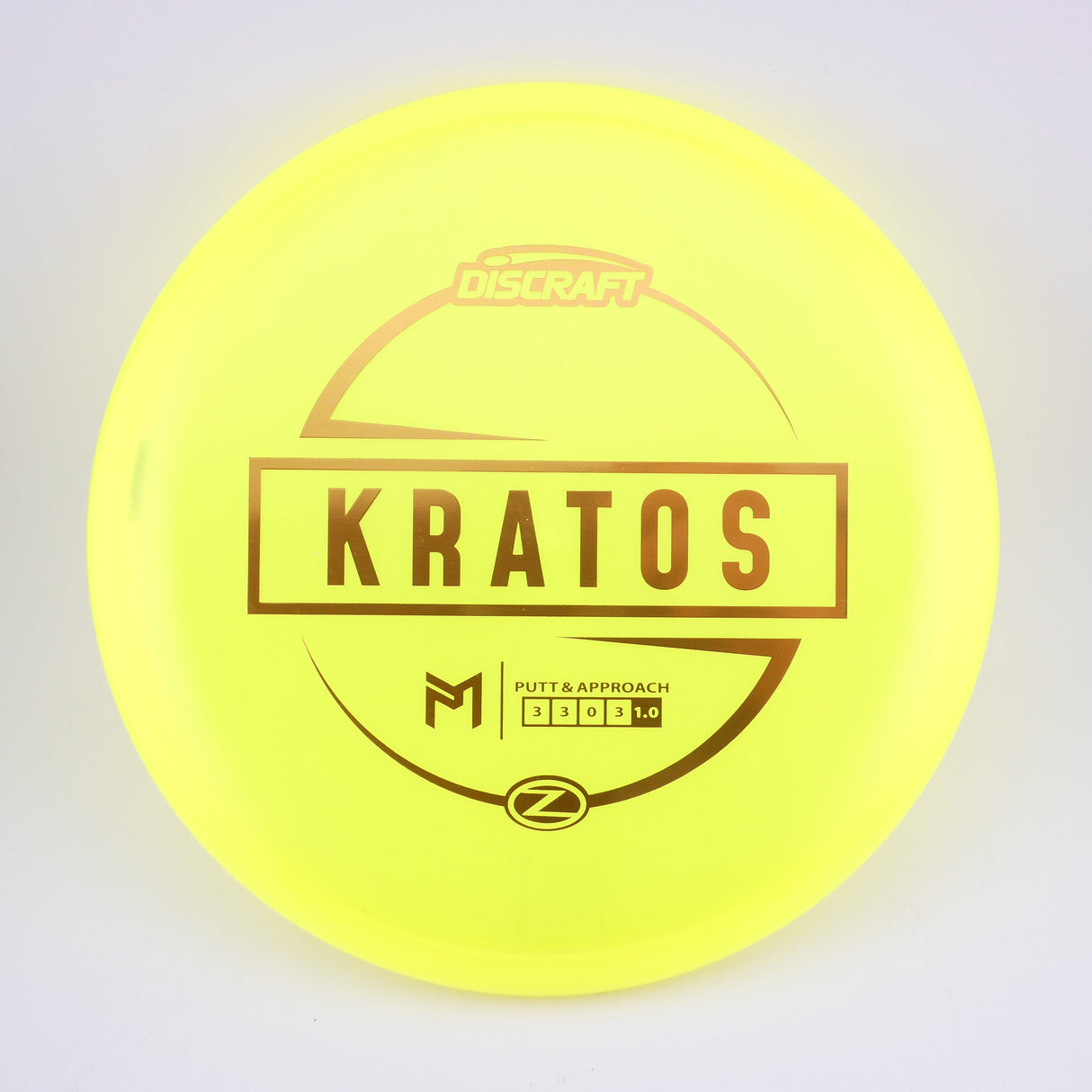 Discraft Paul McBeth Z Kratos 167-169g putt & approach disc disc golf disc