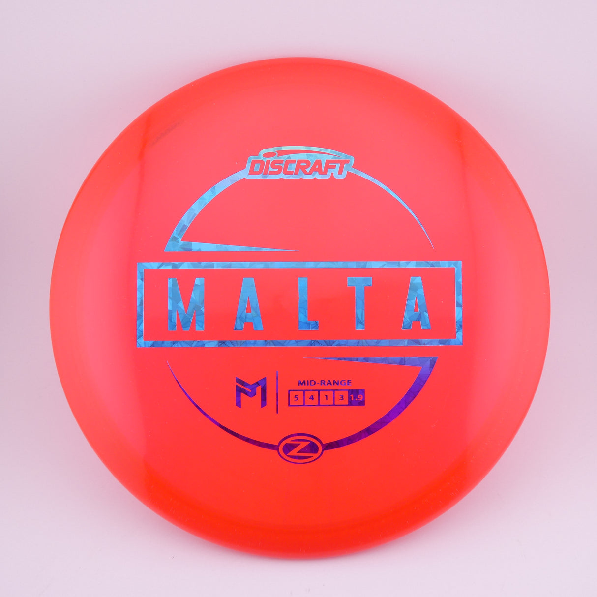 Discraft Paul McBeth Z Malta 175-176g midrange disc golf disc