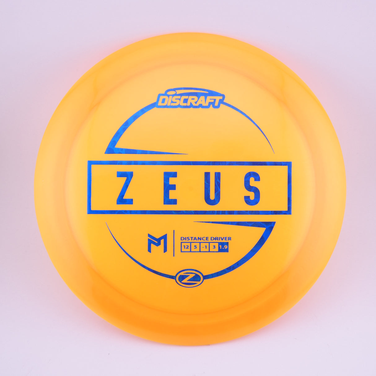 Discraft Paul McBeth Z Zeus 167-169g distance driver disc golf disc