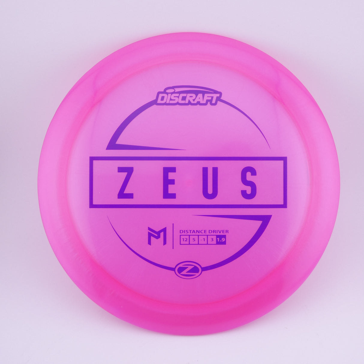 Discraft Paul McBeth Z Zeus 167-169g distance driver disc golf disc