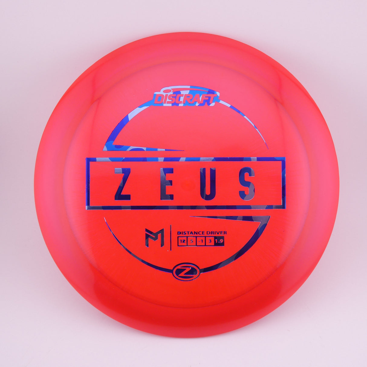 Discraft Paul McBeth Z Zeus 167-169g distance driver disc golf disc
