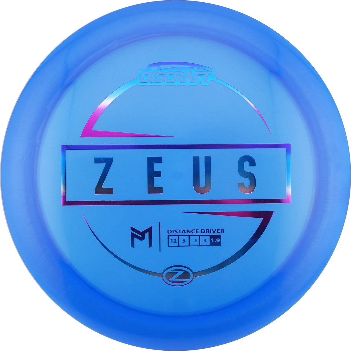 Discraft Paul McBeth Z Zeus 173-174g distance driver disc golf disc