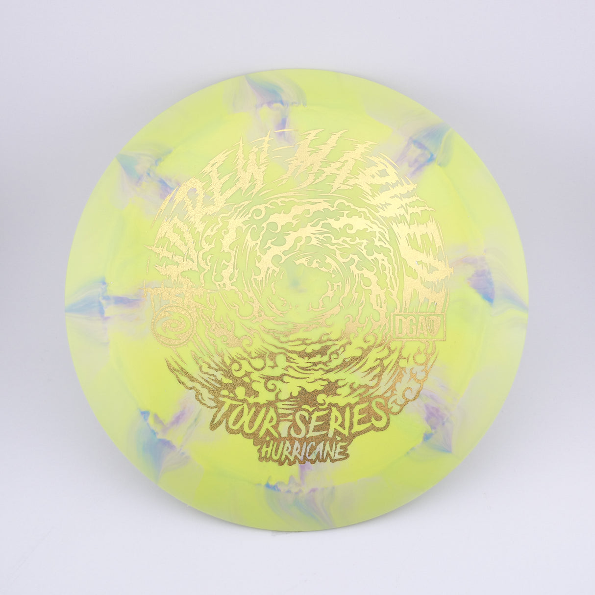 DGA Pro Line Swirl Hurricane - Andrew Marwede 2022 Tour Series 173-174g distance driver disc golf disc