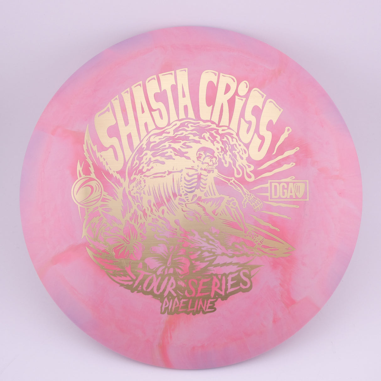 DGA Pro Line Swirl Pipeline - Shasta Criss 2022 Tour Series fairway driver disc golf disc