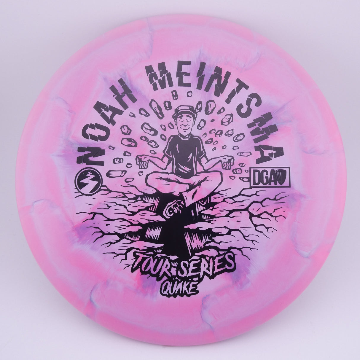 DGA Pro Line Swirl Quake - Noah Meinstma 2022 Tour Series midrange disc golf disc