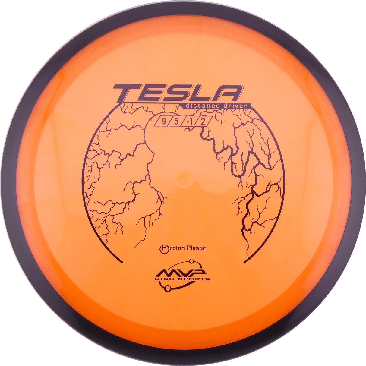 MVP Proton Tesla 155-159g distance driver disc golf disc