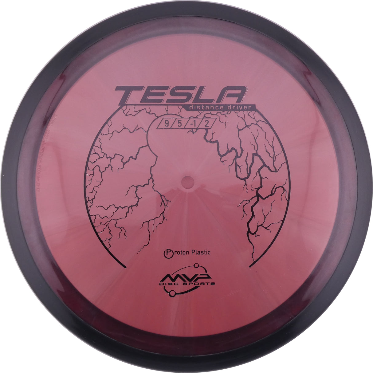 MVP Proton Tesla 165-169g distance driver disc golf disc