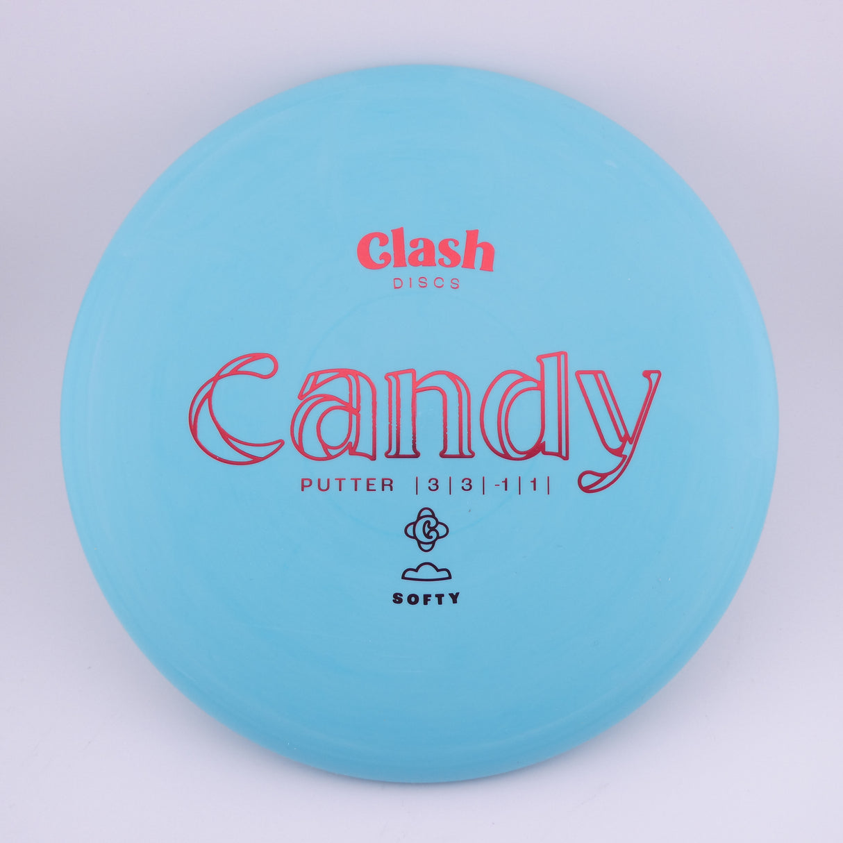 Clash Discs Softy Candy 170-172g putt & approach disc disc golf disc