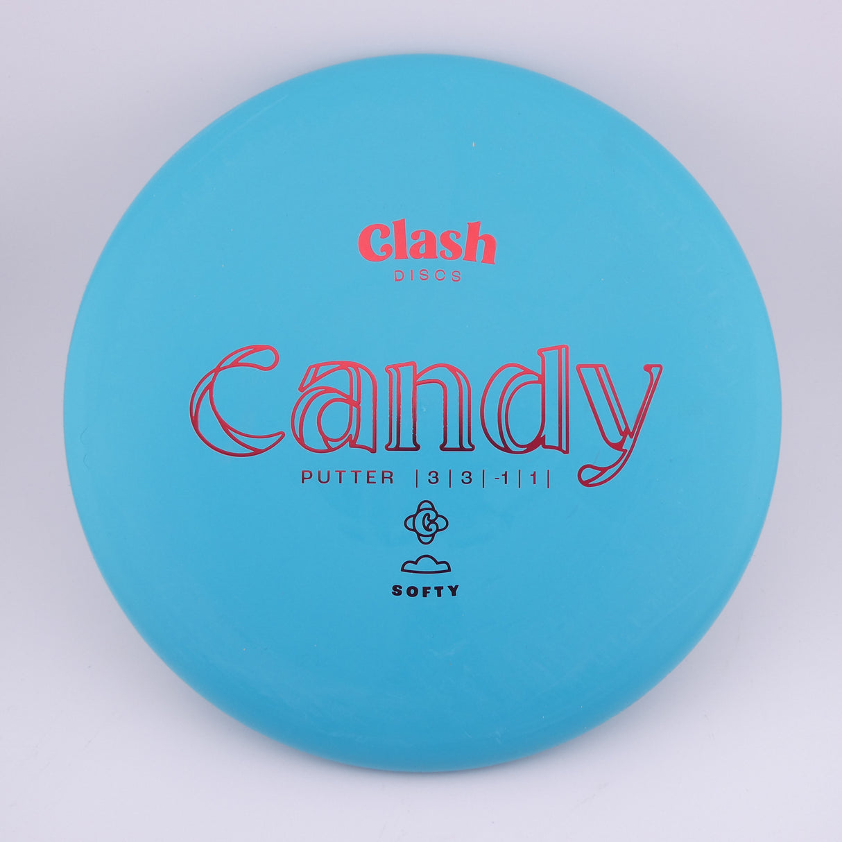 Clash Discs Softy Candy 170-172g putt & approach disc disc golf disc
