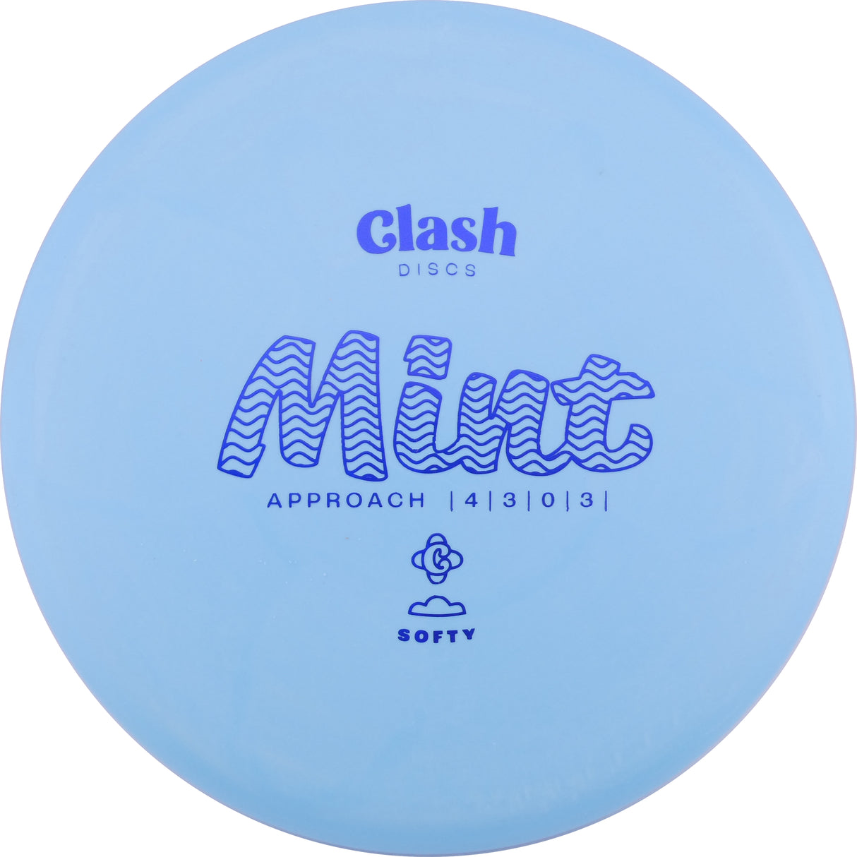 Clash Discs Softy Mint 173-176g putt & approach disc disc golf disc