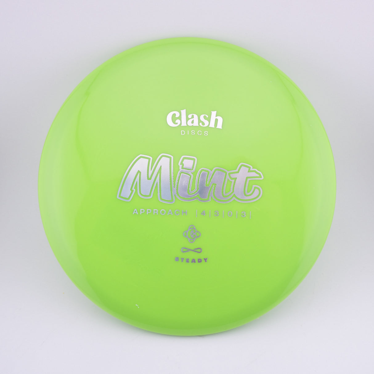 Clash Discs Steady Mint 173-176g midrange disc golf disc