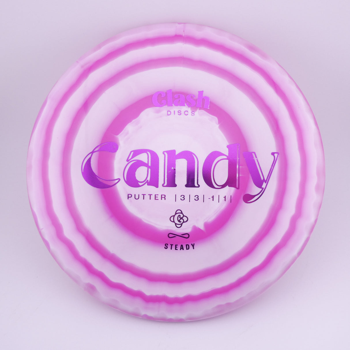 Clash Discs Steady Ring Candy 170-172g putt & approach disc disc golf disc