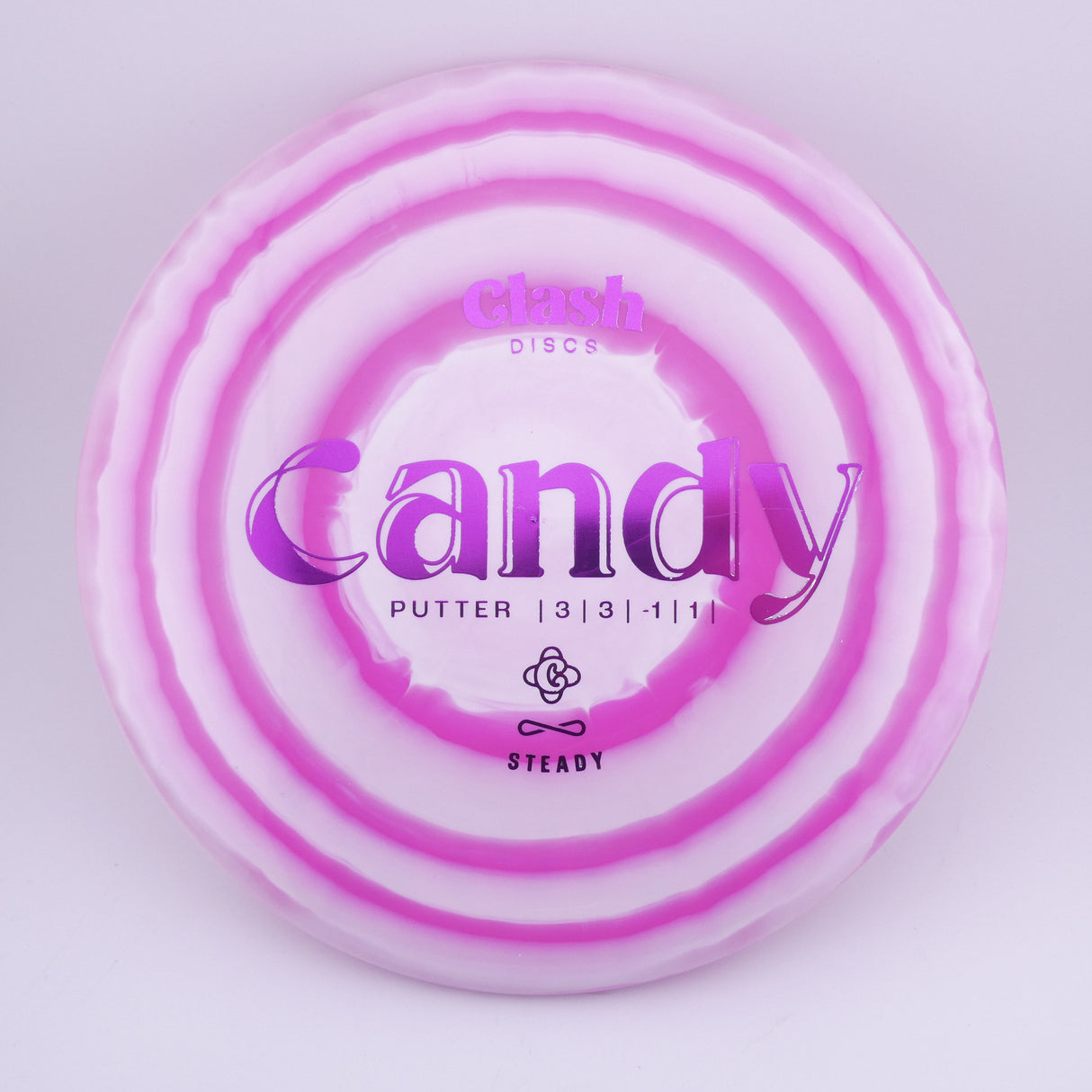 Clash Discs Steady Ring Candy 170-172g putt & approach disc disc golf disc