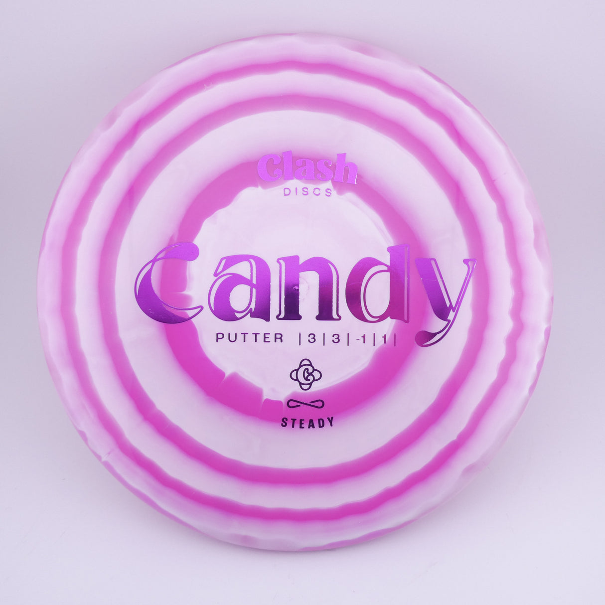 Clash Discs Steady Ring Candy 170-172g putt & approach disc disc golf disc