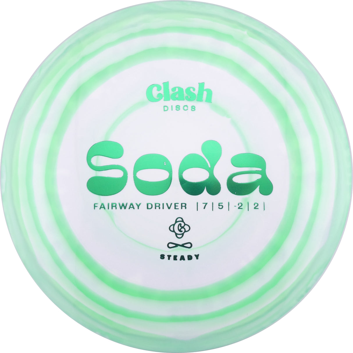 Clash Discs Steady Ring Soda 173-176g fairway driver disc golf disc