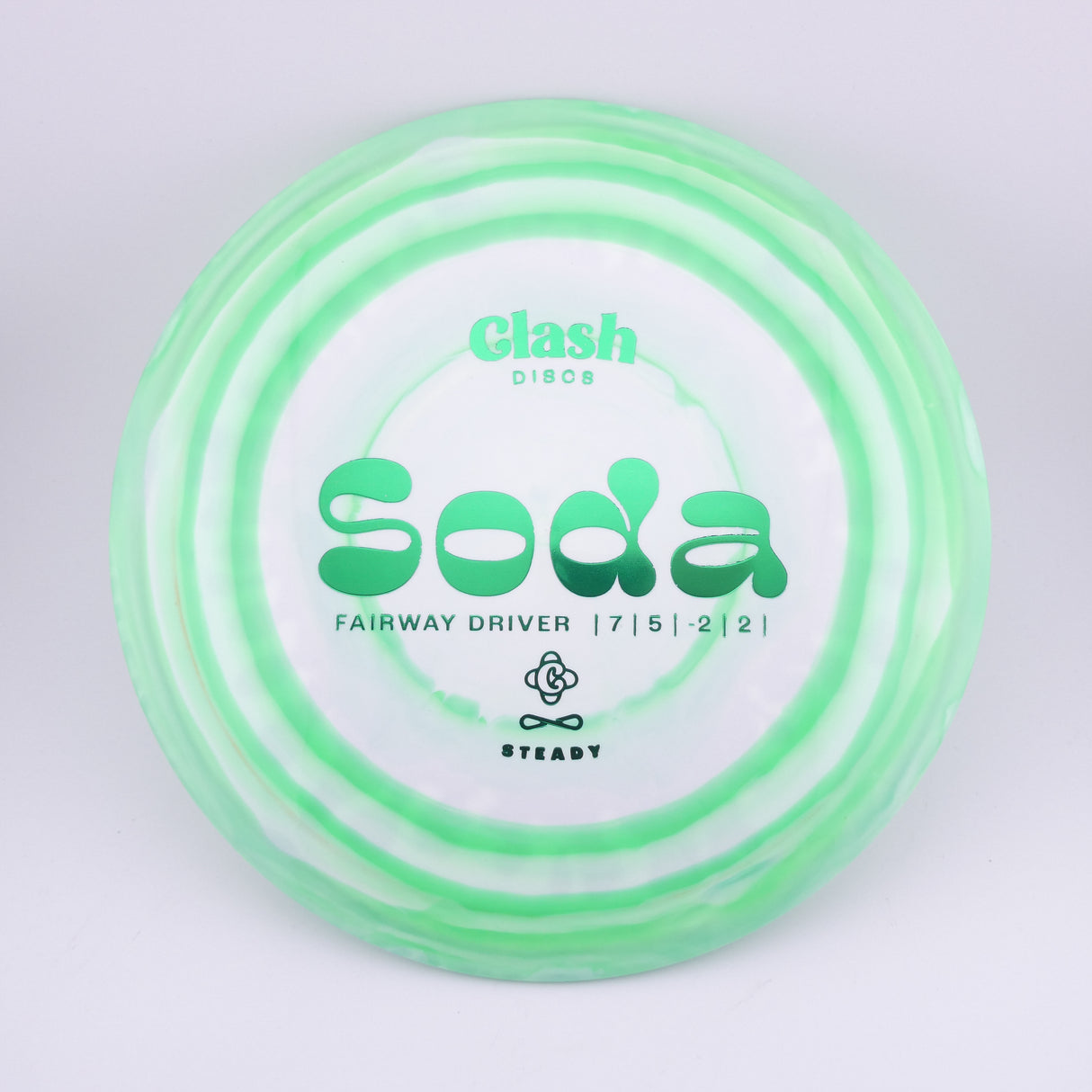 Clash Discs Steady Ring Soda 173-176g fairway driver disc golf disc
