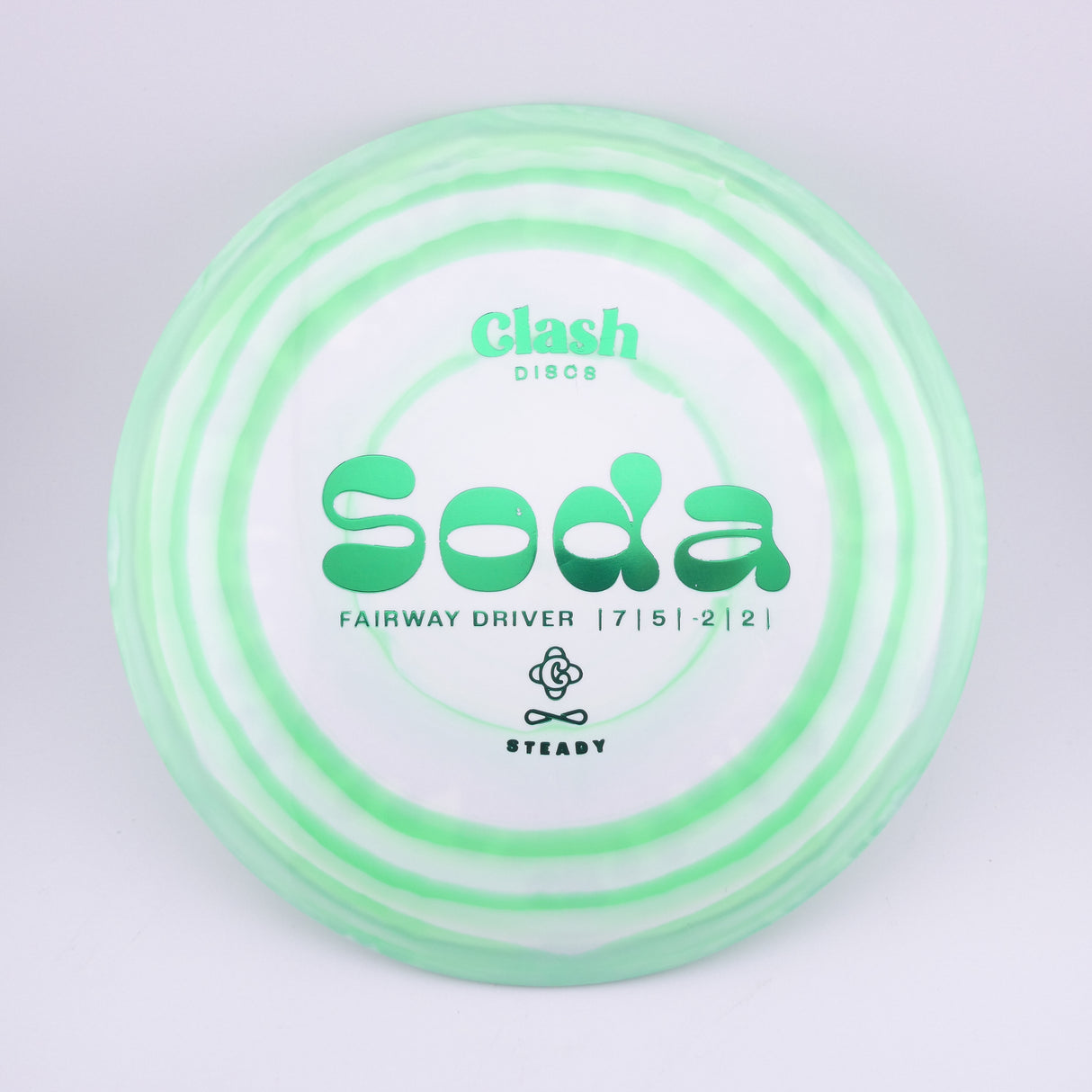 Clash Discs Steady Ring Soda 173-176g fairway driver disc golf disc