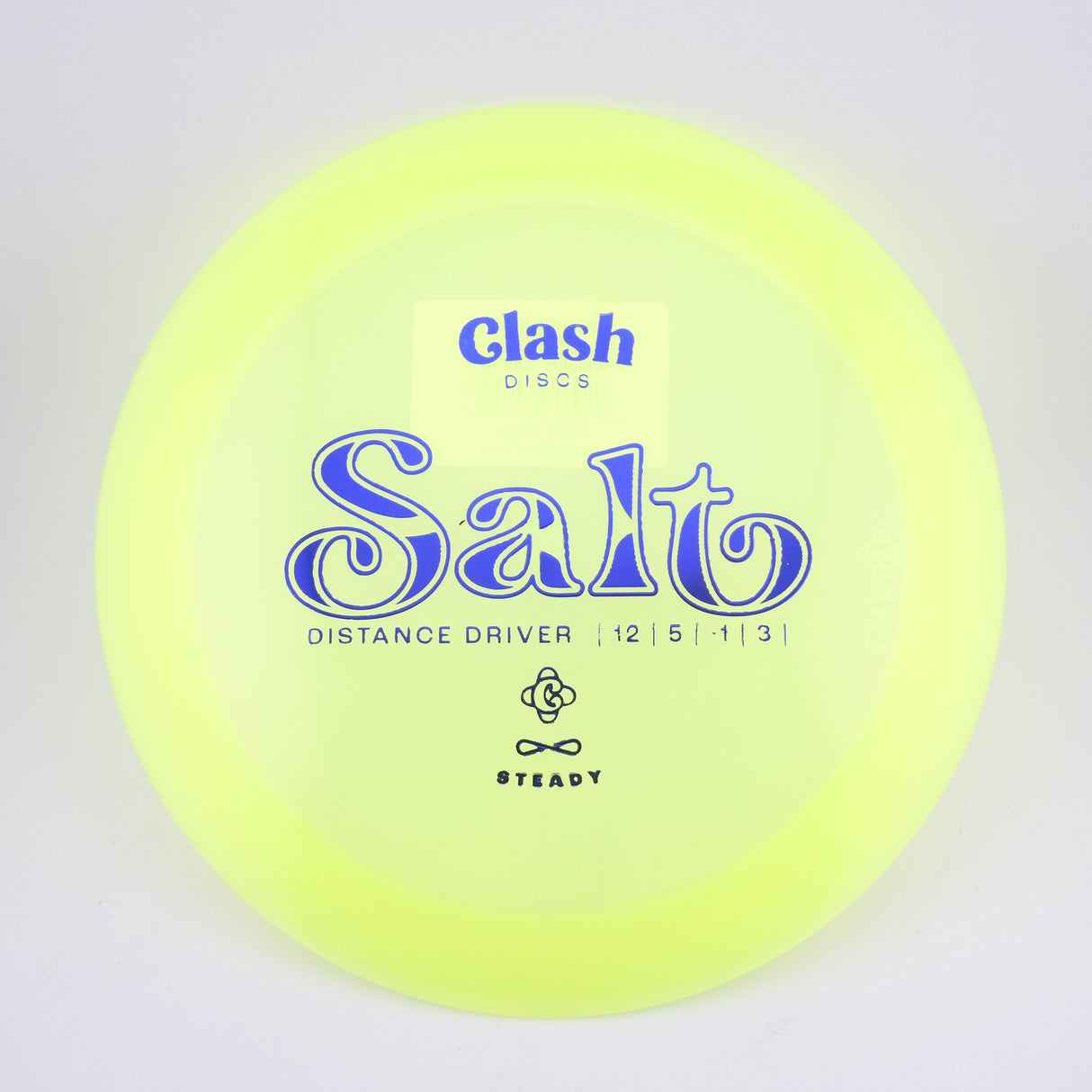 Clash Discs Steady Salt 170-172g distance driver disc golf disc