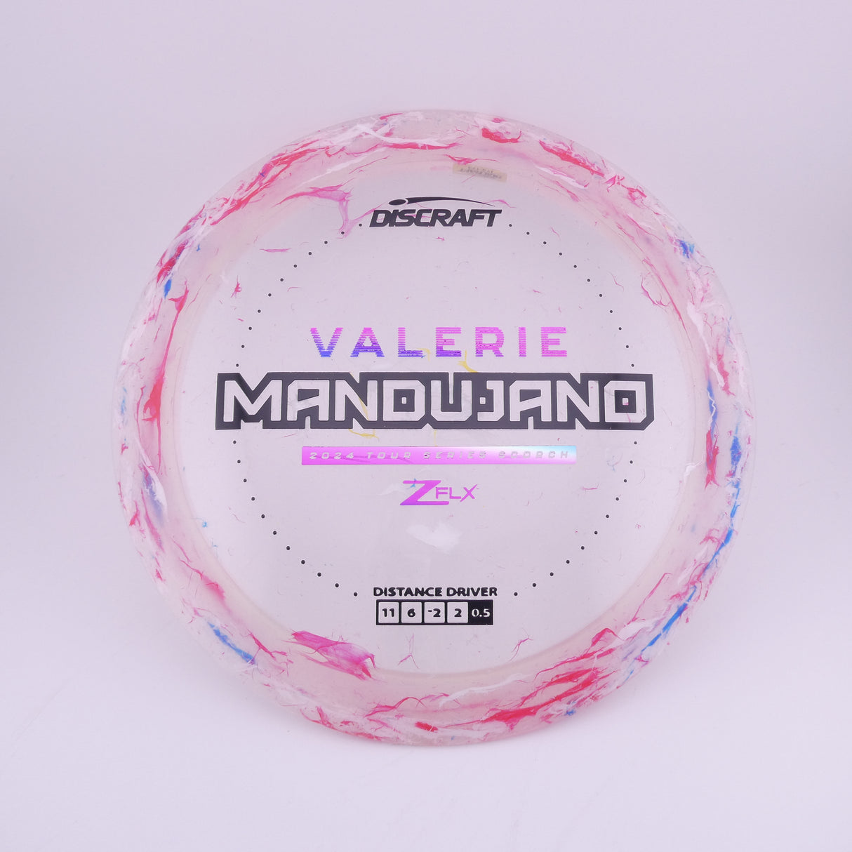 Discraft Jawbreaker Z Flx Scorch - Valerie Mandujano 2024 Tour Series distance driver disc golf disc