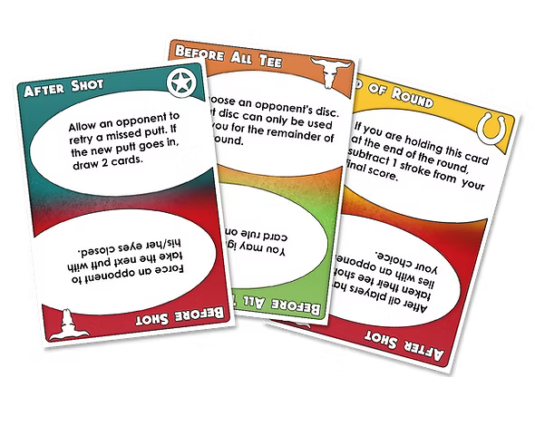 Infinite Ript Showdown - Card Game - disc golf game