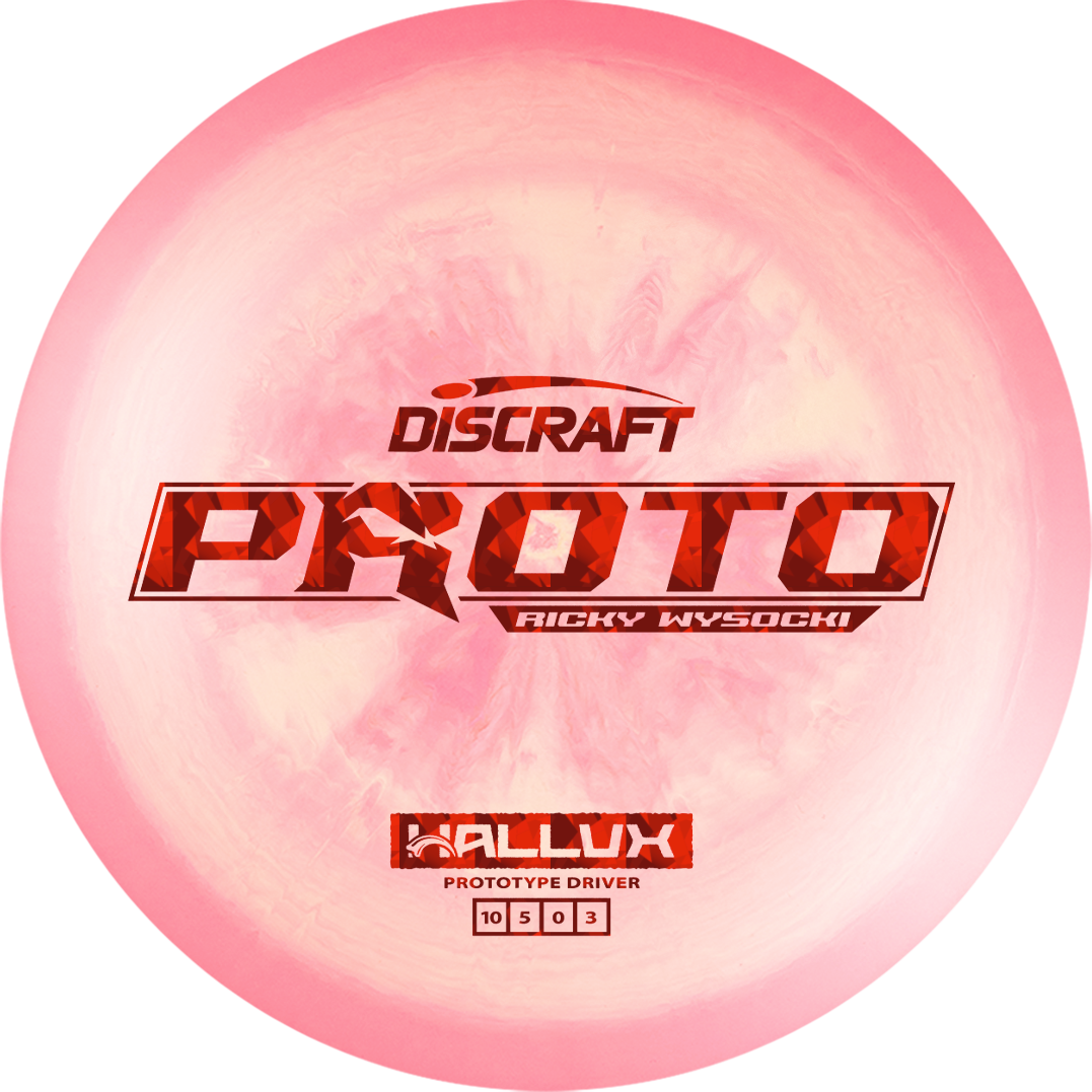 Discraft Ricky Wysocki Prototype Hallux overstable distance driver disc golf disc
