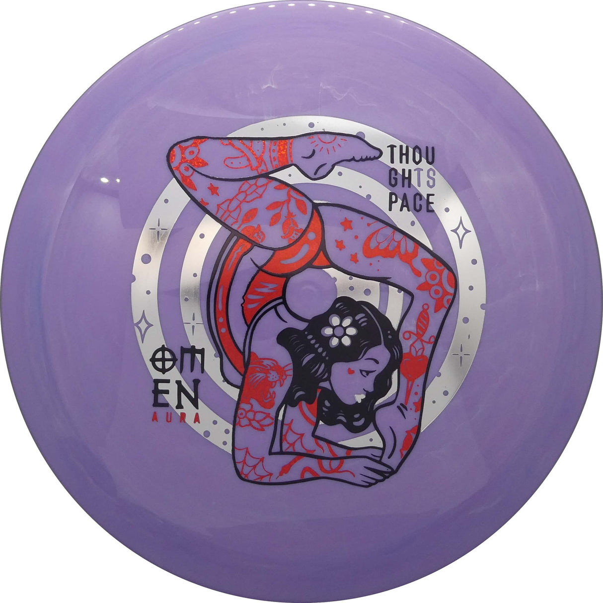 Thought Space Athletics Aura Omen 170-172g very overstable control driver disc golf disc
