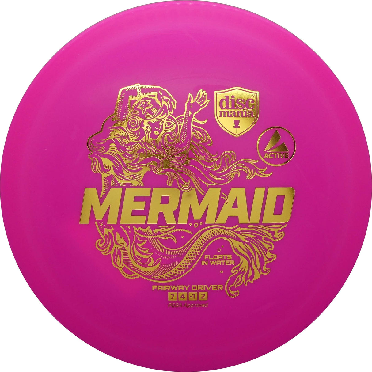 Discmania Active Mermaid fairway driver disc golf disc