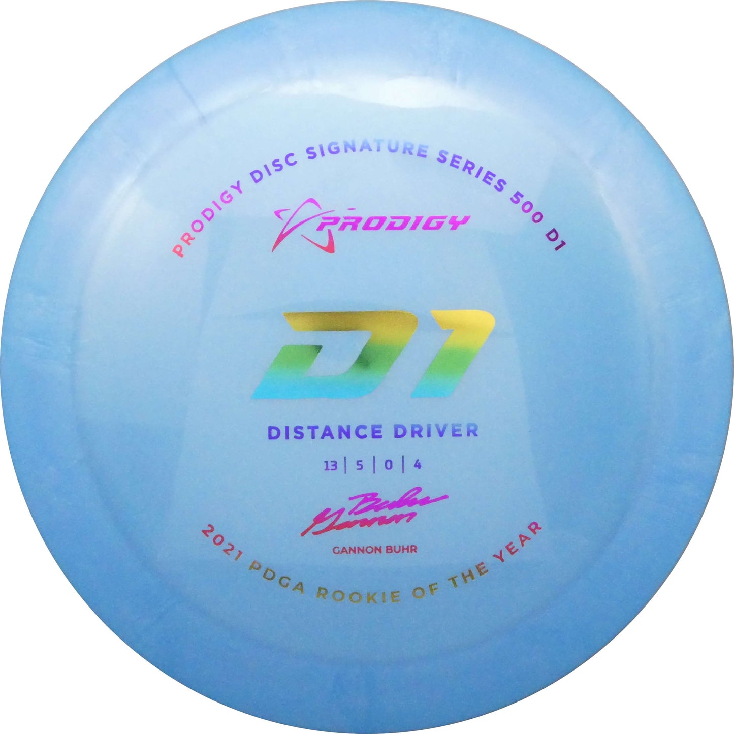 D1 Distance Driver - Gannon Buhr 2022 Signature Series - 500 Plastic - 170-174g