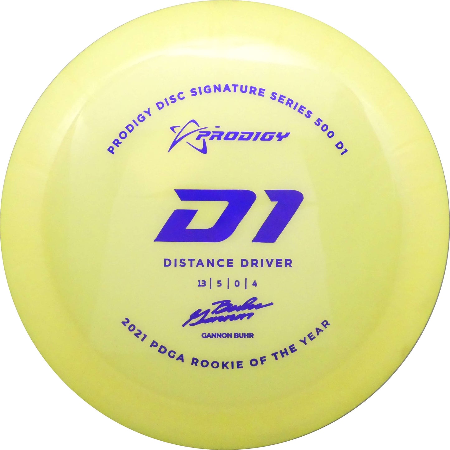 D1 Distance Driver - Gannon Buhr 2022 Signature Series - 500 Plastic - 170-174g