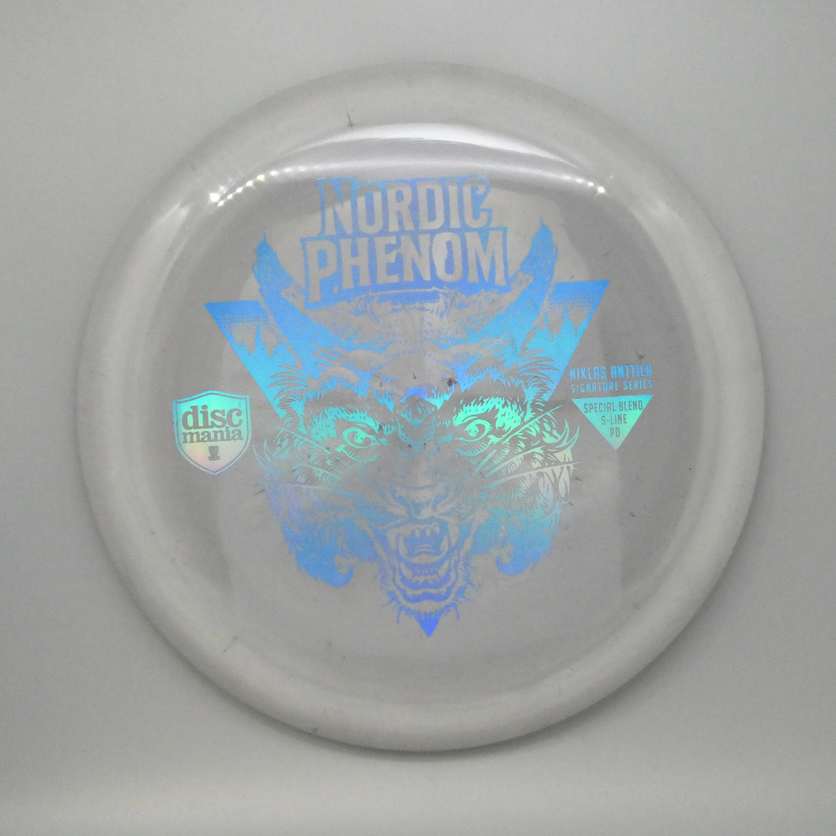 Discmania Nordic Phenom Special Blend S-Line PD (Grey - Reflective Stamp) - Niklas Anttila Signature Series 173-176g control driver disc golf disc