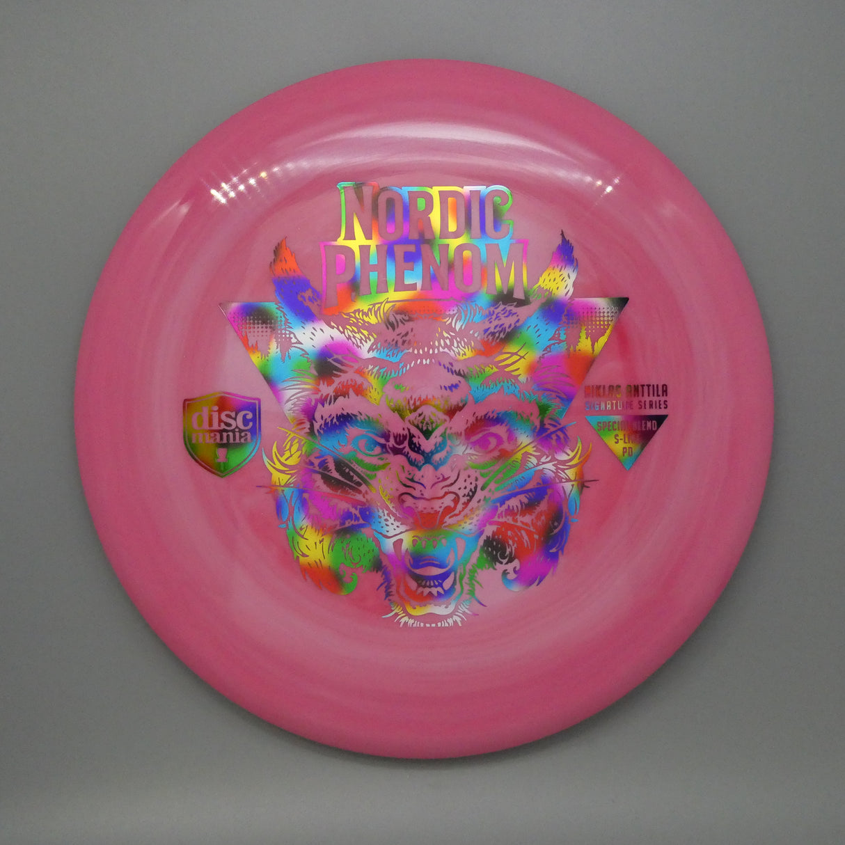 Discmania Nordic Phenom Special Blend S-Line PD (Pink - Jellybean Stamp) - Niklas Anttila Signature Series 173-176g control driver disc golf disc
