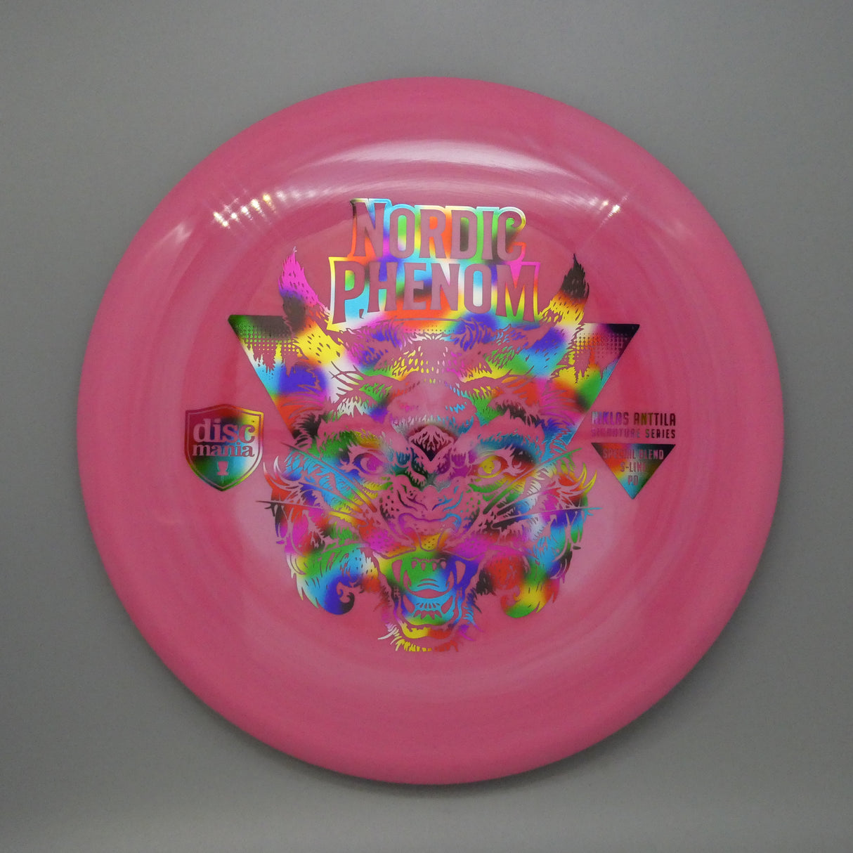 Discmania Nordic Phenom Special Blend S-Line PD (Pink - Jellybean Stamp) - Niklas Anttila Signature Series 173-176g control driver disc golf disc