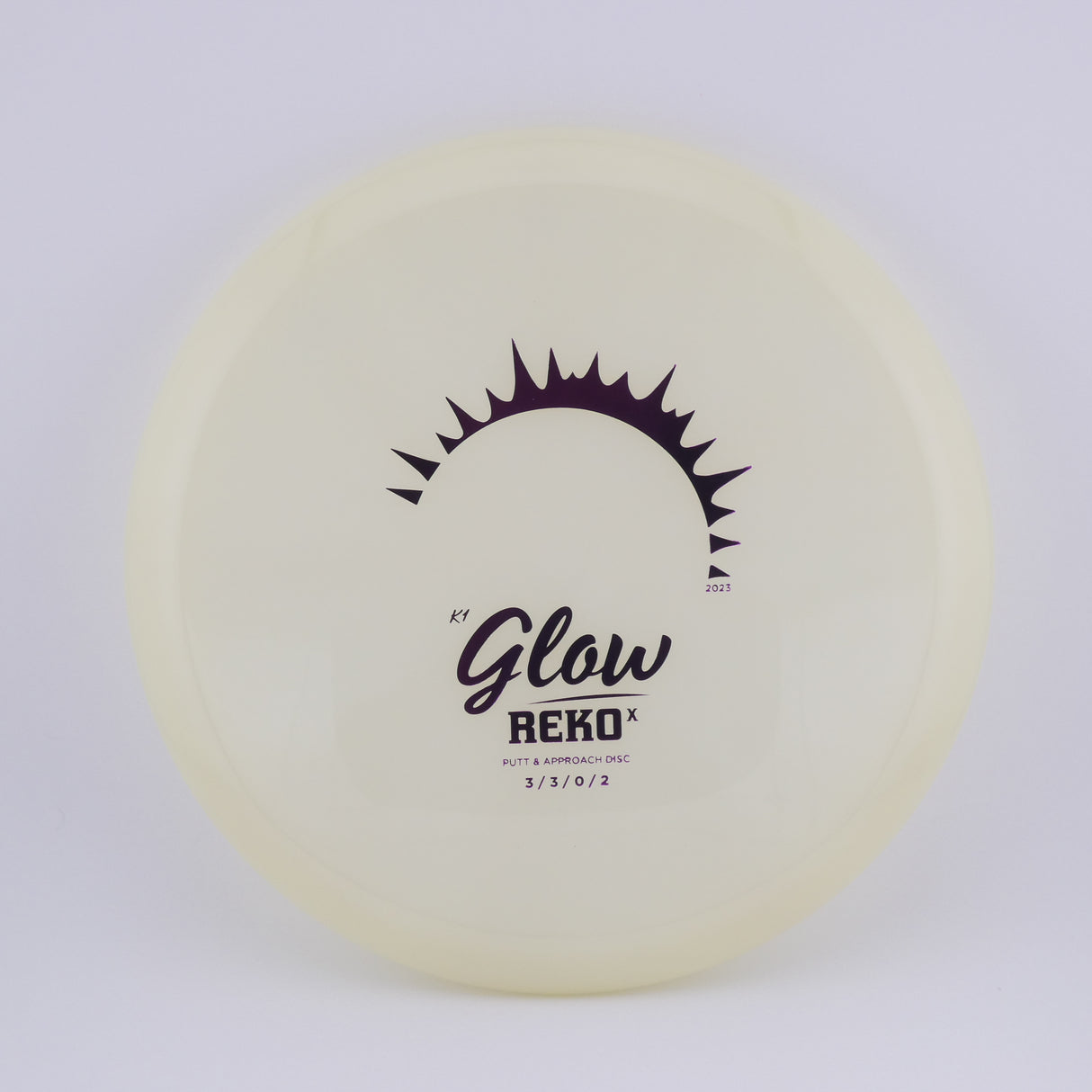 Kastaplast K1 Glow Reko X putt & approach disc disc golf disc