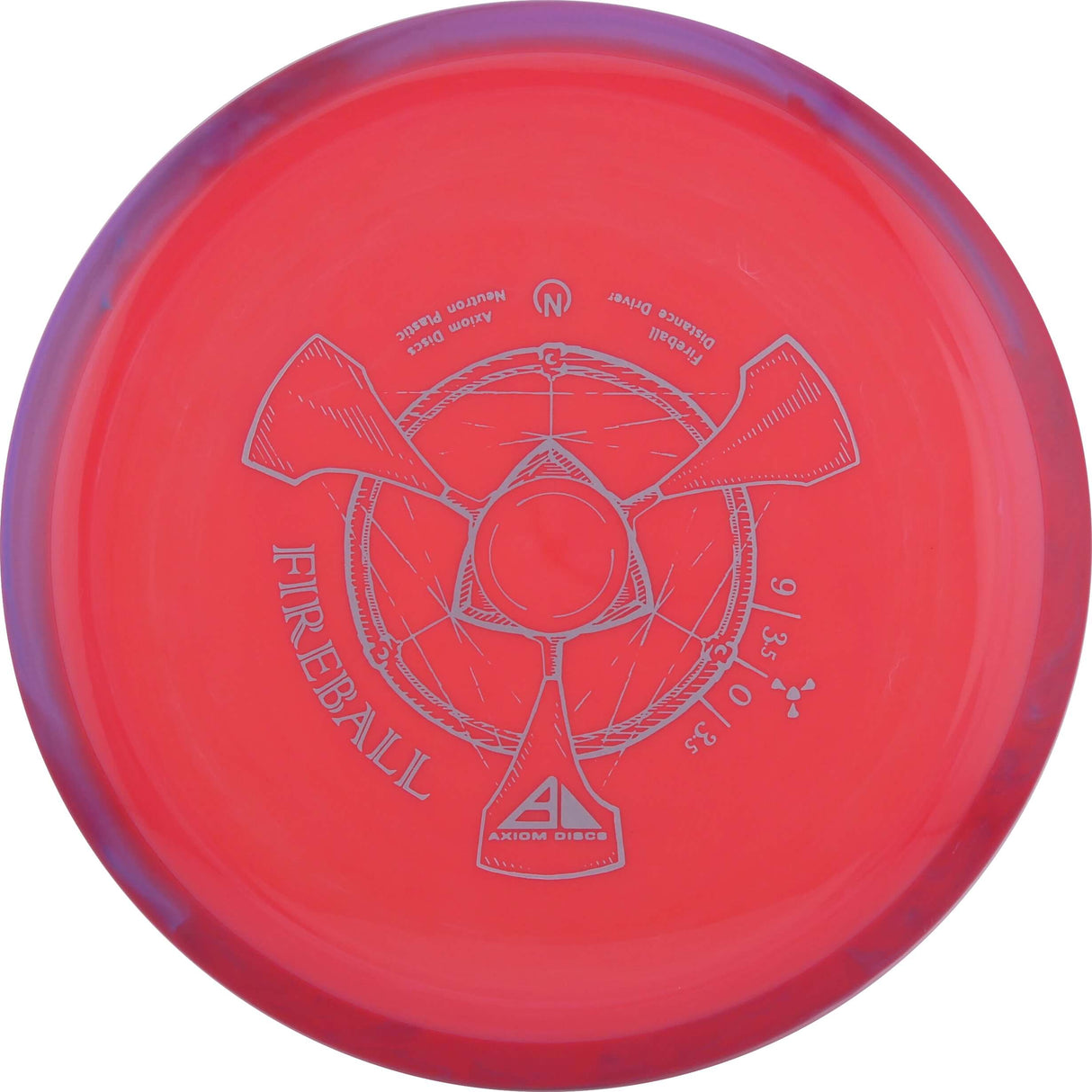 Axiom Neutron Fireball 155-159g overstable control driver disc golf disc