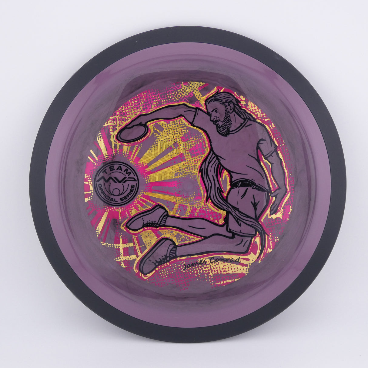 MVP Neutron Zenith Twisty James Signature Series Disc slightly overstable distance driver disc golf disc