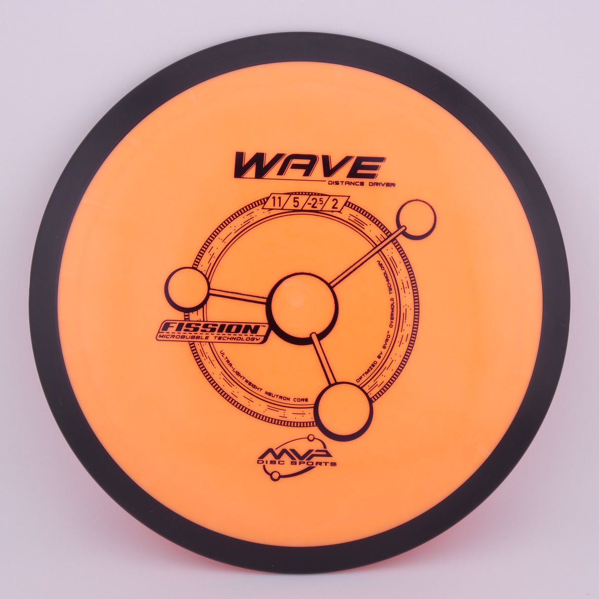 MVP Fission Wave 150-154g slightly understable distance driver disc golf disc