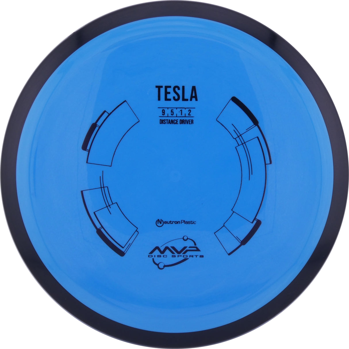 MVP Neutron Tesla 155-159g slightly overstable distance driver disc golf disc