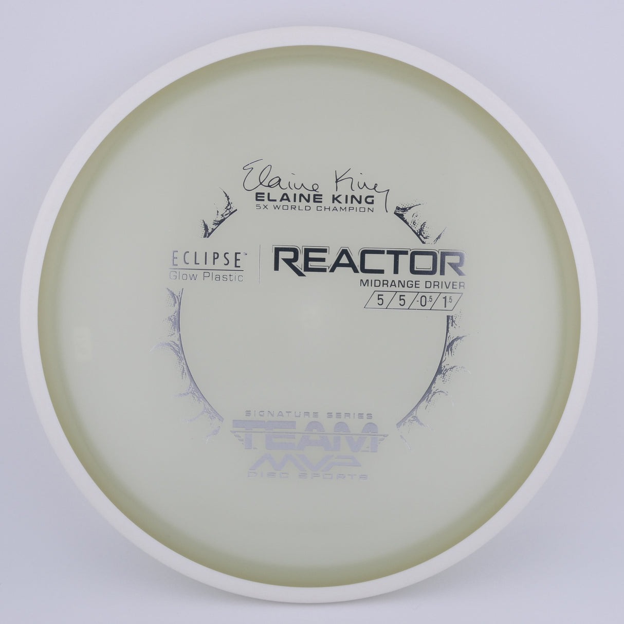 MVP Eclipse Reactor Elaine King Tour Signature Series 176-179g stable midrange disc golf disc
