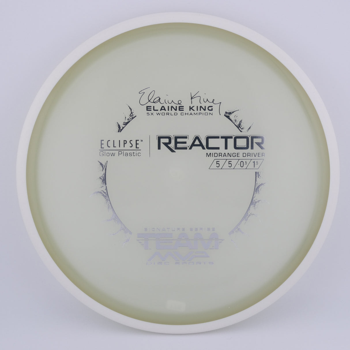 MVP Eclipse Reactor Elaine King Tour Signature Series 176-179g stable midrange disc golf disc