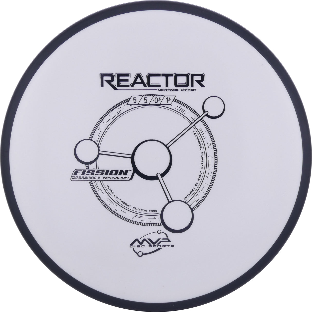 MVP Fission Reactor 170-175g stable midrange disc golf disc