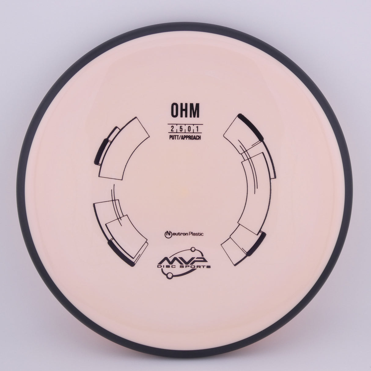 MVP Neutron Ohm 165-169g stable putt & approach disc disc golf disc