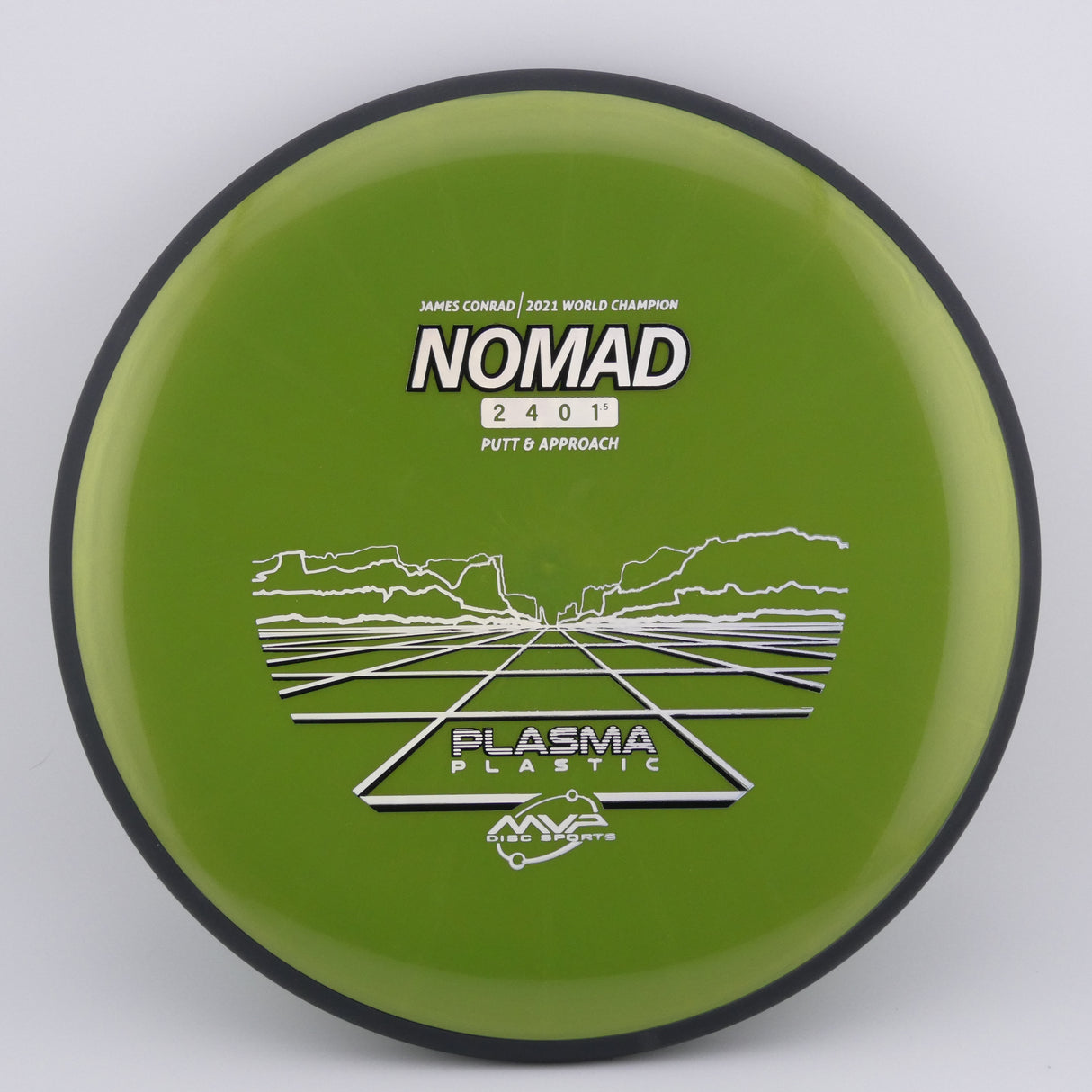 MVP Plasma Nomad 165-169g stable putt & approach disc disc golf disc