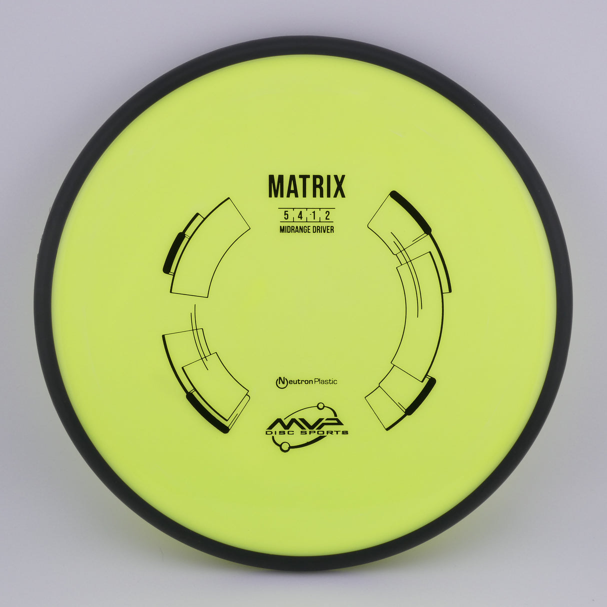 MVP Neutron Matrix 170-175g slightly overstable midrange disc golf disc