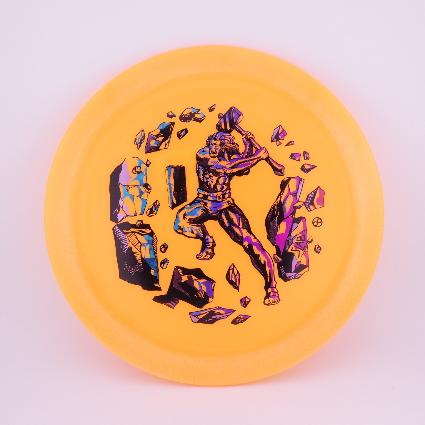 C-Blend Glow Slab (Orange) 173-176g