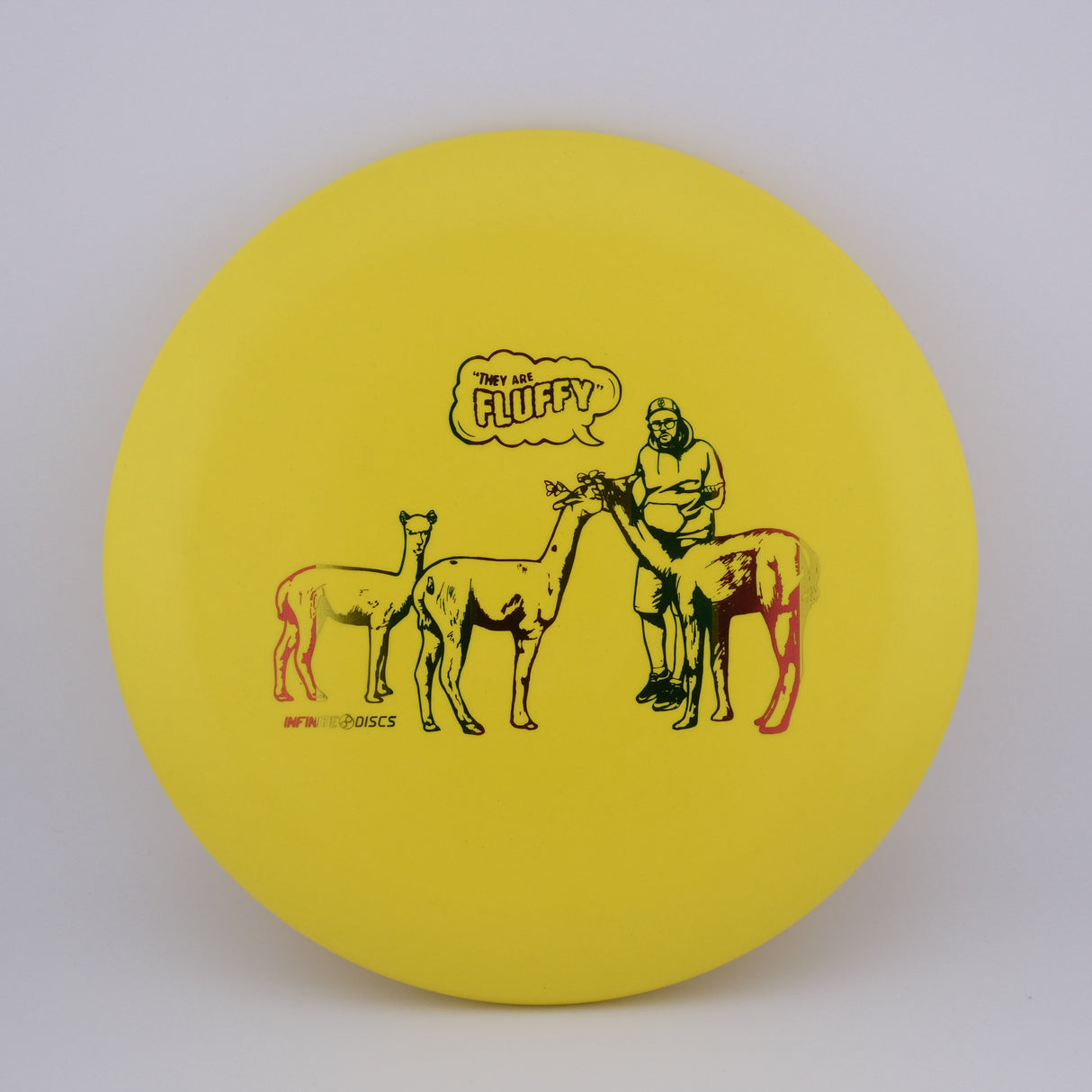 Infinite D Blend Alpaca (Yellow) 173-176g stable putt & approach disc disc golf disc