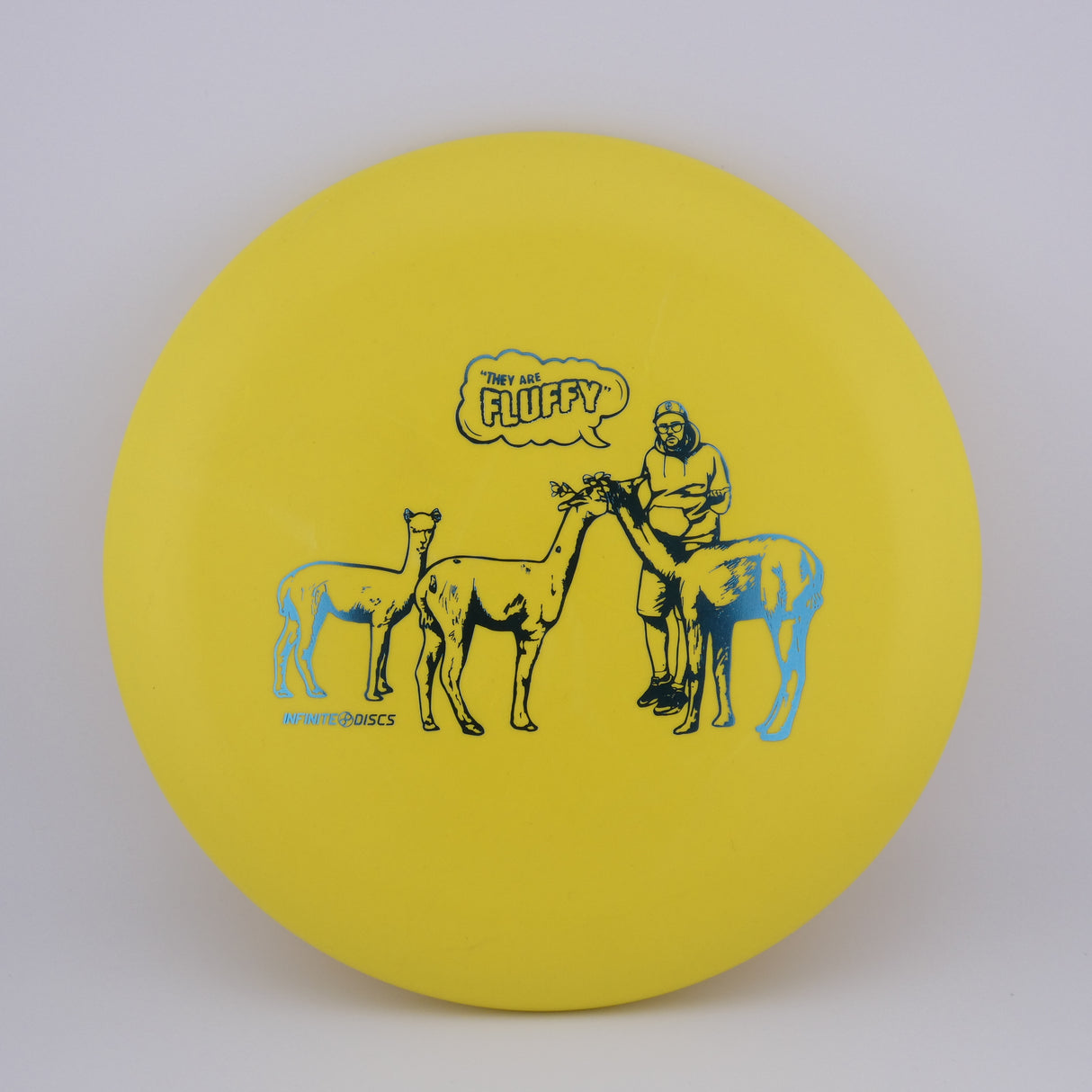 Infinite D Blend Alpaca (Yellow) 173-176g stable putt & approach disc disc golf disc