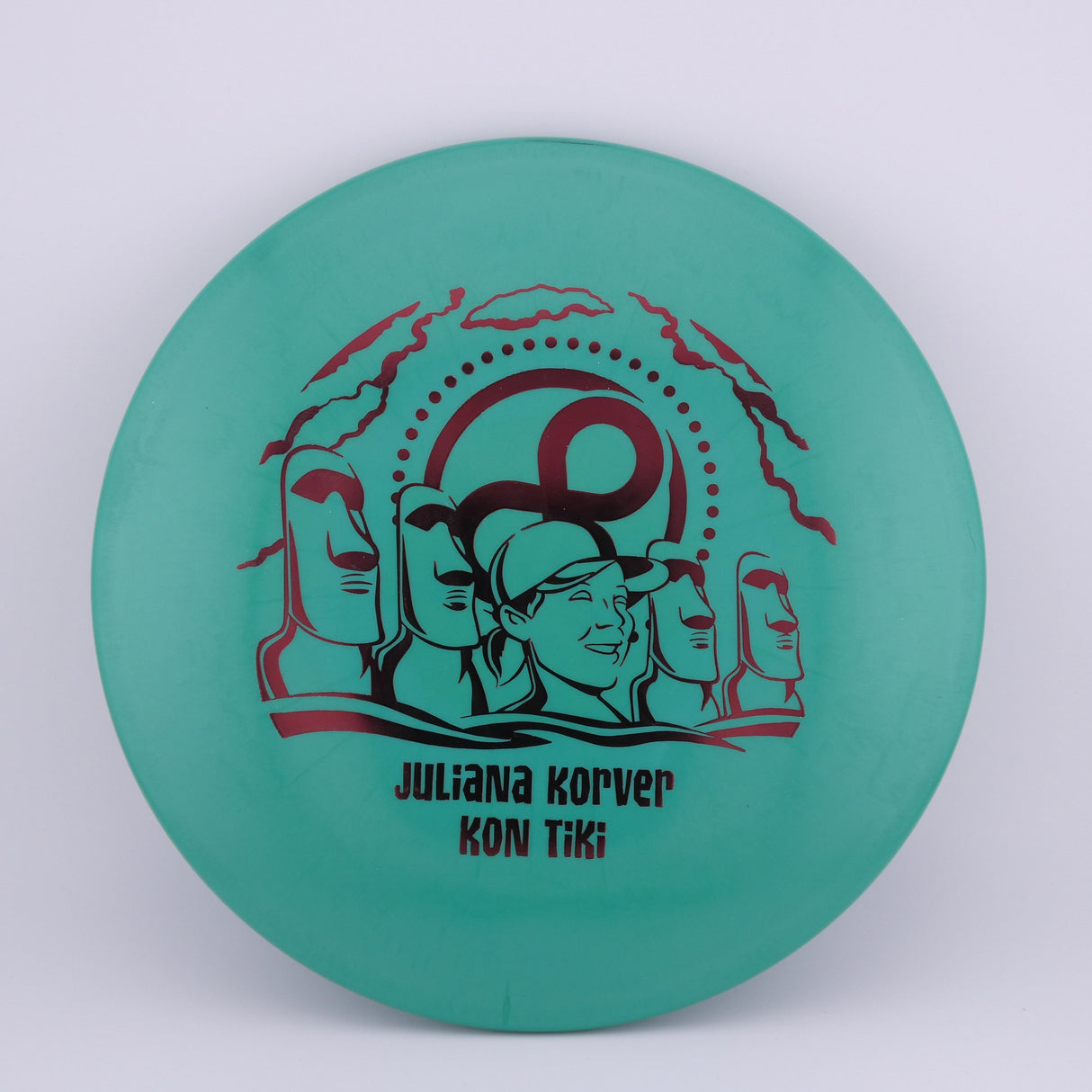 Infinite G Blend Kon Tiki Juliana Korver 173-175g very understable midrange disc golf disc