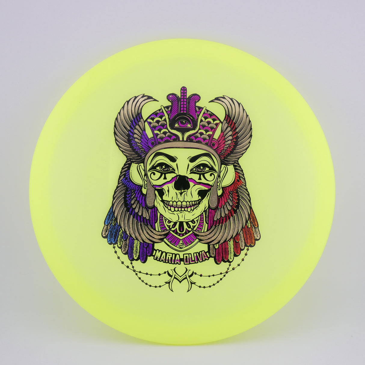 Infinite Signature Glow C-Blend Anubis 173-176g Maria Oliva Signature Series stable midrange disc golf disc