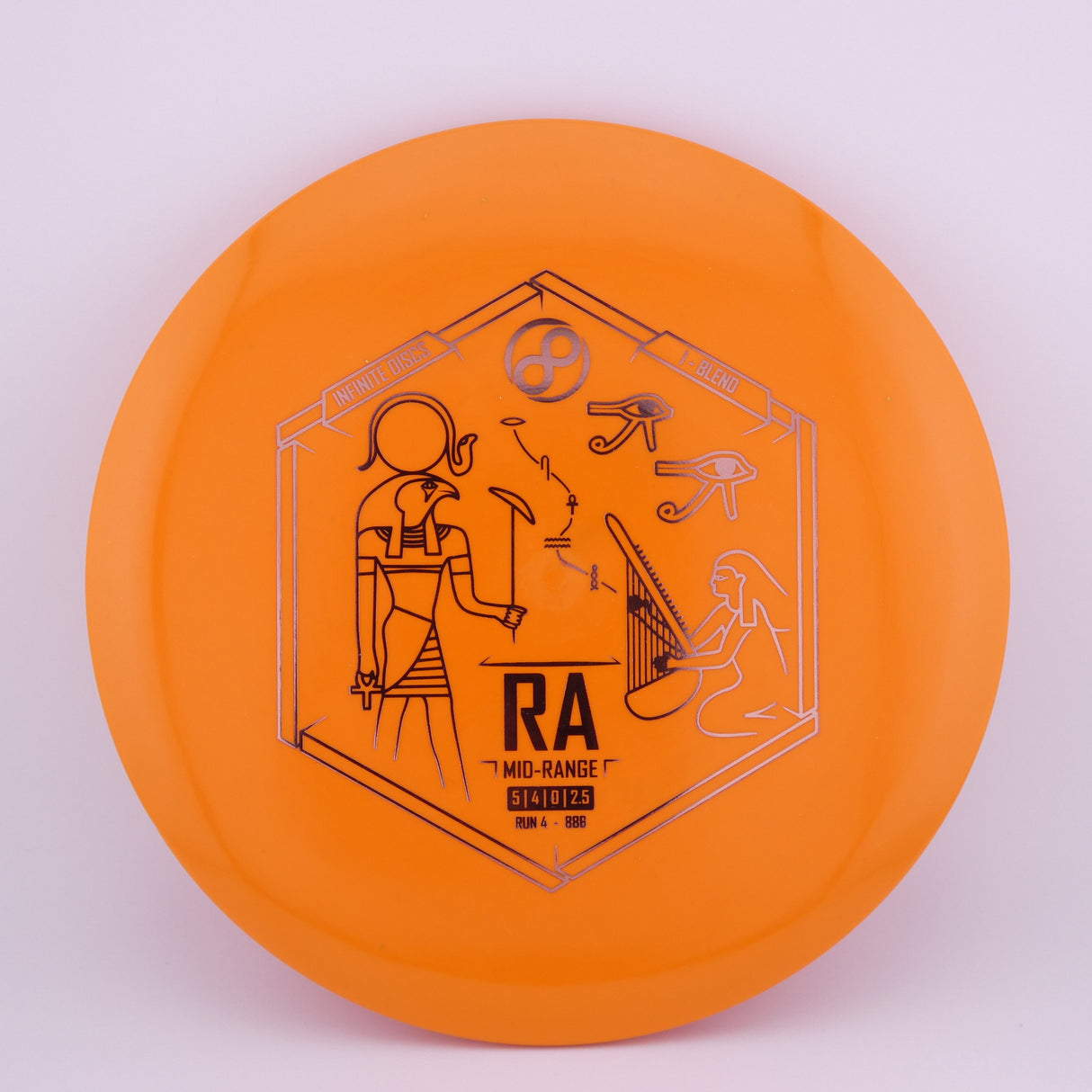 Infinite I Blend Ra 166-169g overstable midrange disc golf disc