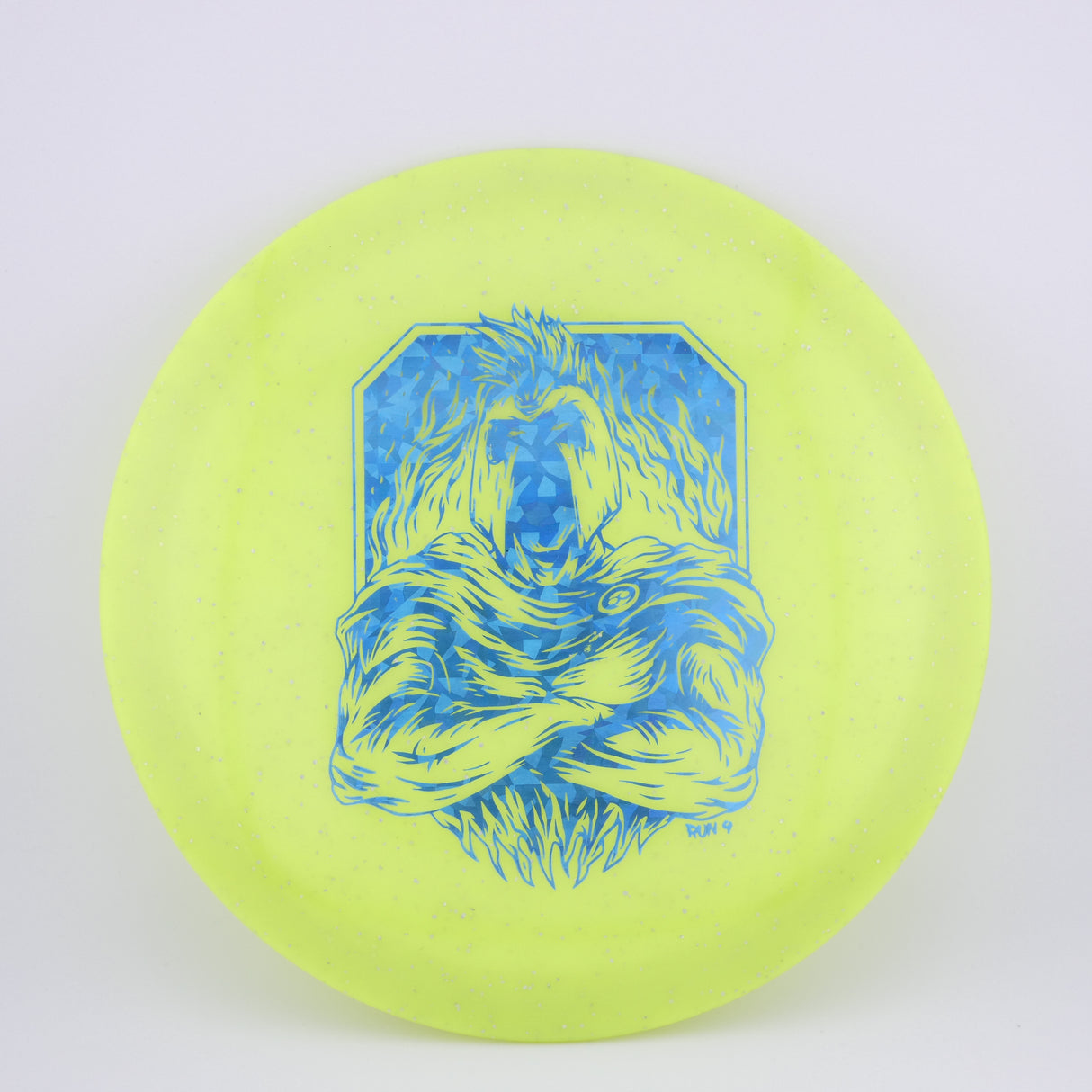 Infinite Metal Flake Glow C-Blend Centurion 173-176g (GREEN) stable control driver disc golf disc